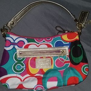 Coach Poppy Graffiti Handbag